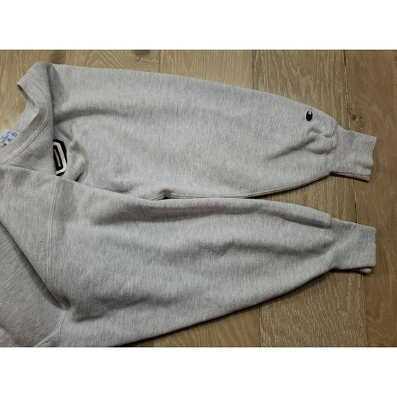 90s Champion Reverse Weave Harvard Vintage Sweatshirt Crewneck XL - Holes Spots - Picture 6 of 10